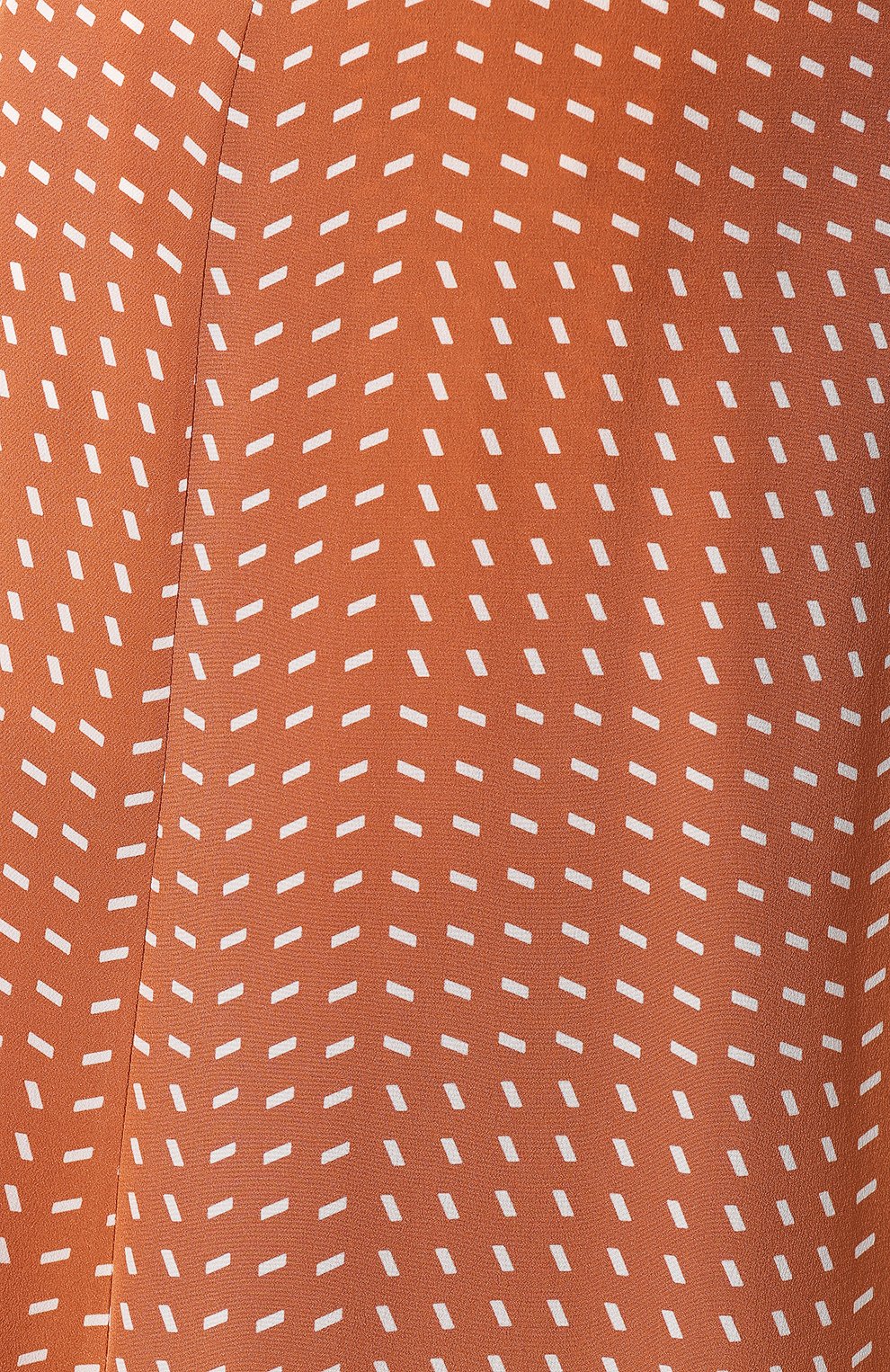 Шелковая юбка LORO PIANA оранжевого цвета по цене 179500 руб., арт. FAL0756, фото 5 Шелковая юбка LORO PIANA, арт. FAL0756, фото 5