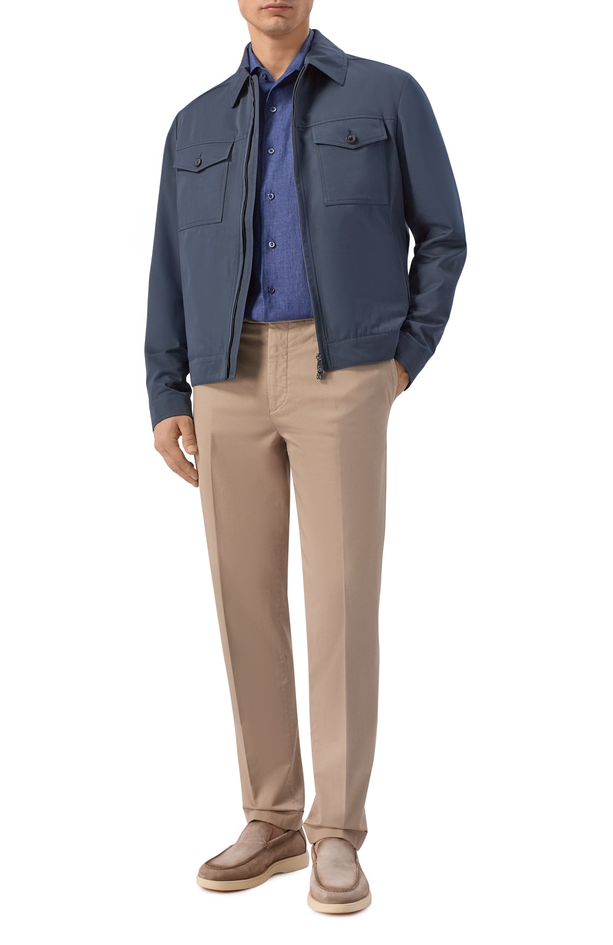 Льняная рубашка CORNELIANI, арт. 27P213/2711334, фото 2