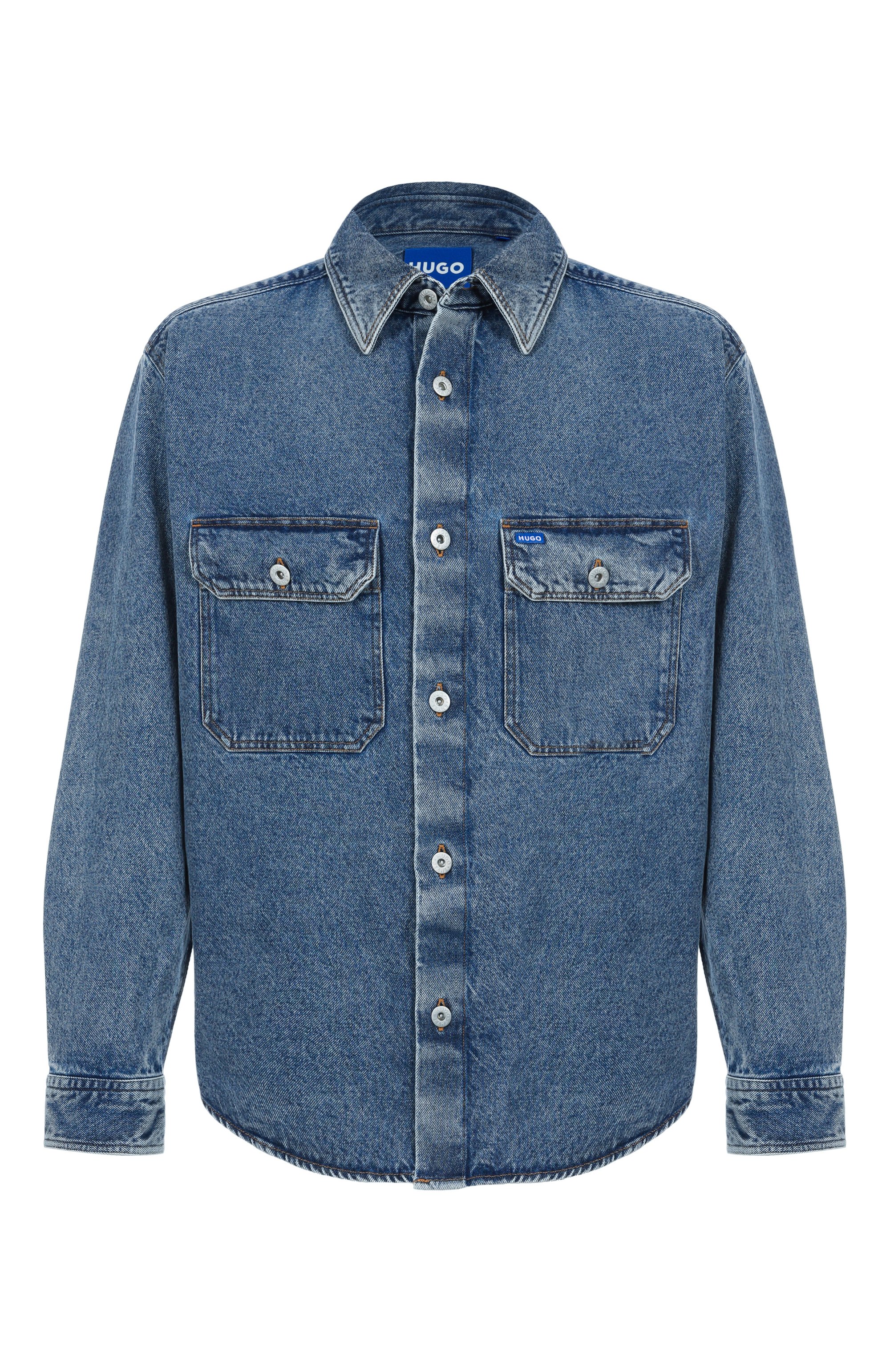 Джинсовая рубашка HUGO BLUE, арт. 50513853, фото 1