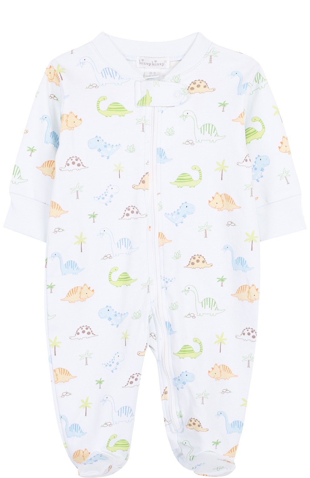 Хлопковая пижама с принтом KISSY KISSY, арт. S1845704PZ, фото 1