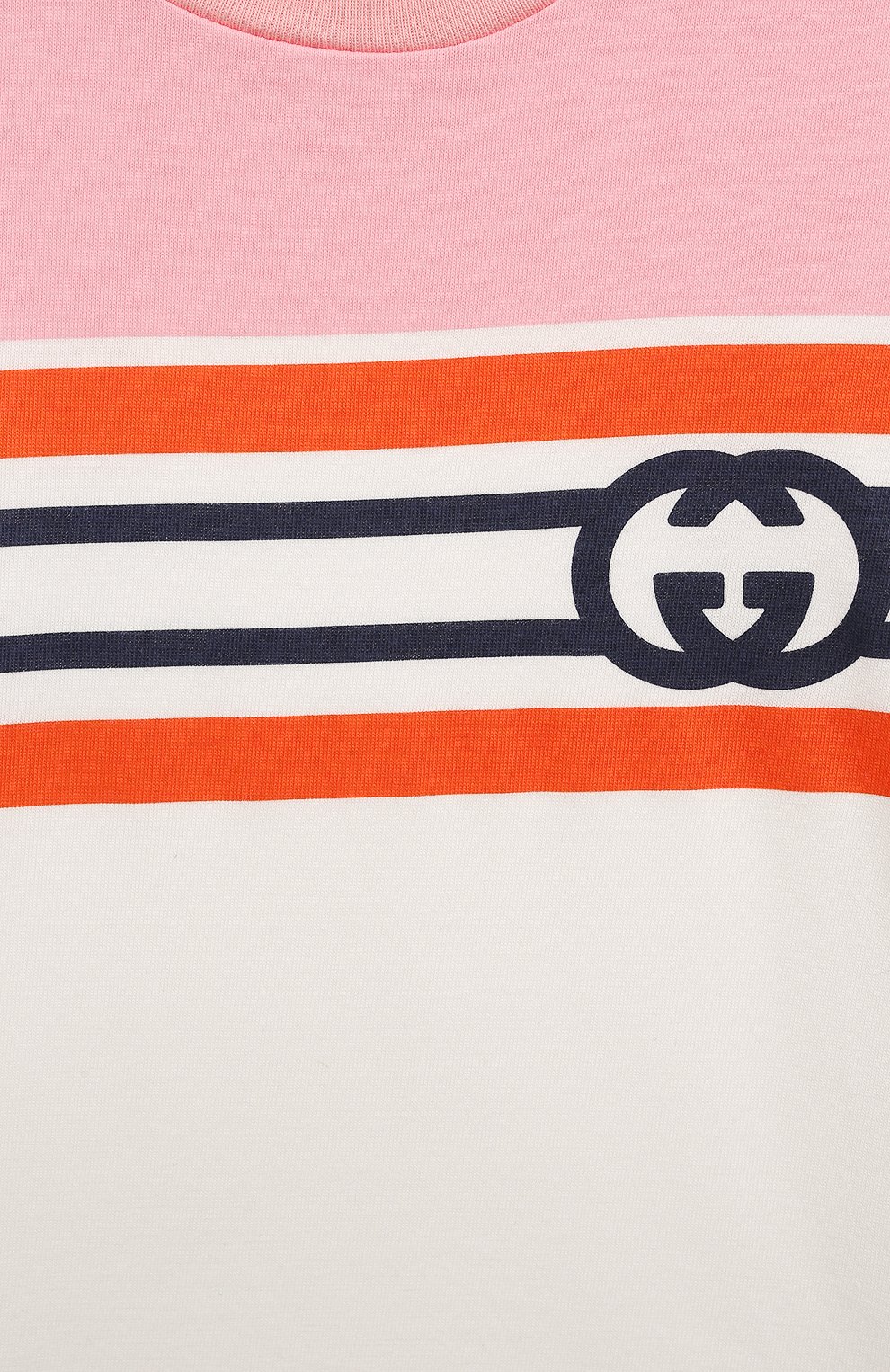 Хлопковая футболка GUCCI, арт. 548034/XJD0A, фото 3