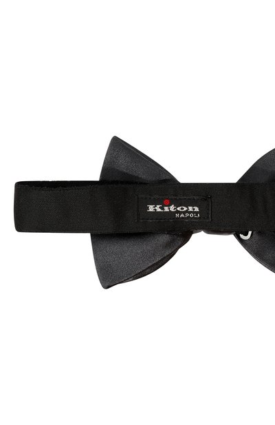 Шелковый галстук-бабочка KITON, арт. UPAPC07201, фото 3