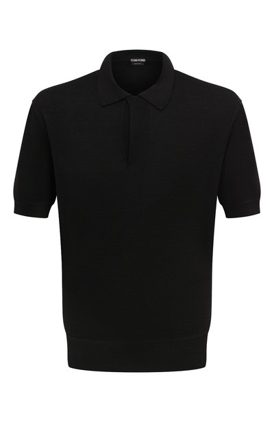 Мужская поло из шелка и хлопка TOM FORD, арт. KPS005/YMS013F23