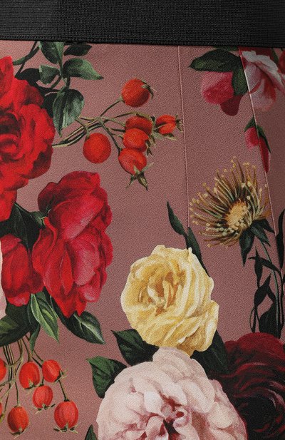 Юбка из вискозы DOLCE & GABBANA розового цвета по цене 109500 руб., арт. F4A1FT/FSRL5, фото 5 Юбка из вискозы DOLCE & GABBANA, арт. F4A1FT/FSRL5, фото 5