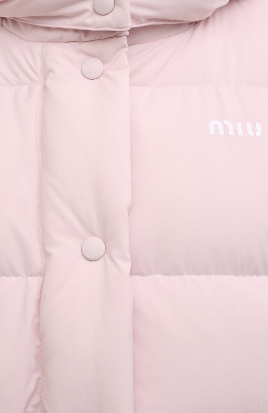 Пуховик Miu Miu ML734-1ZHF-F0482 Розовый  ML734-1ZHF-F0482 Фото 5