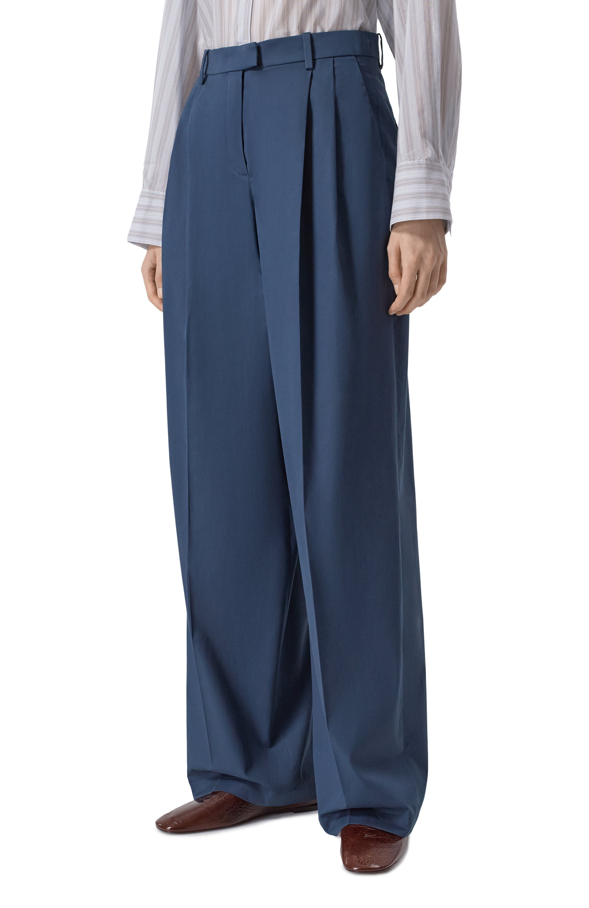 Хлопковые брюки 12 STOREEZ, арт. 137390, фото 3