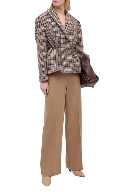Шерстяные брюки ALEXANDER MCQUEEN бежевого цвета по цене 94950 руб., арт. 583746/QKAAM, фото 2 Шерстяные брюки ALEXANDER MCQUEEN, арт. 583746/QKAAM, фото 2