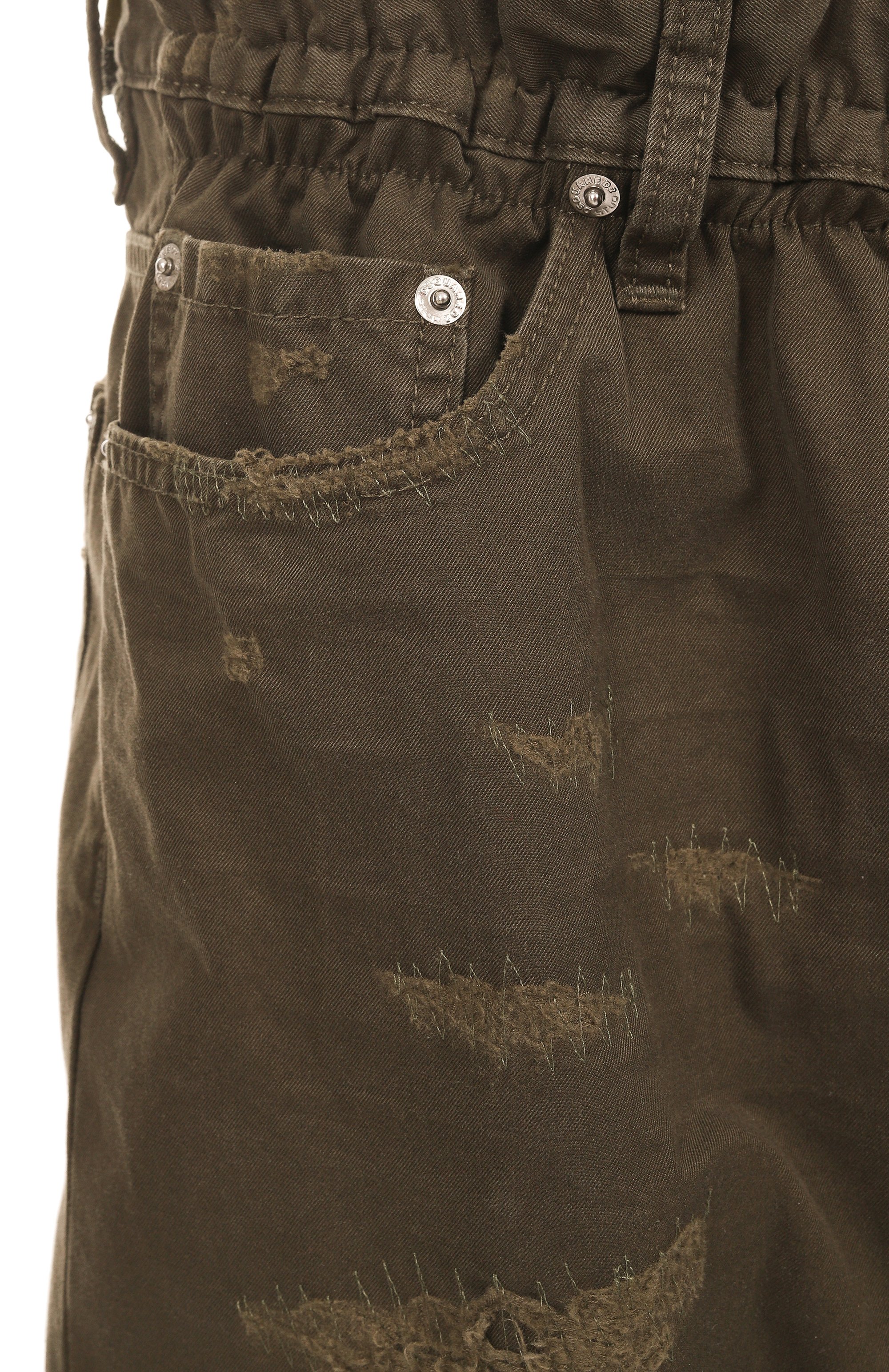 Джинсы big brother DSQUARED2 хаки цвета по цене 79950 руб., арт. S74LB1679/S41794, фото 6 Джинсы big brother DSQUARED2, арт. S74LB1679/S41794, фото 6