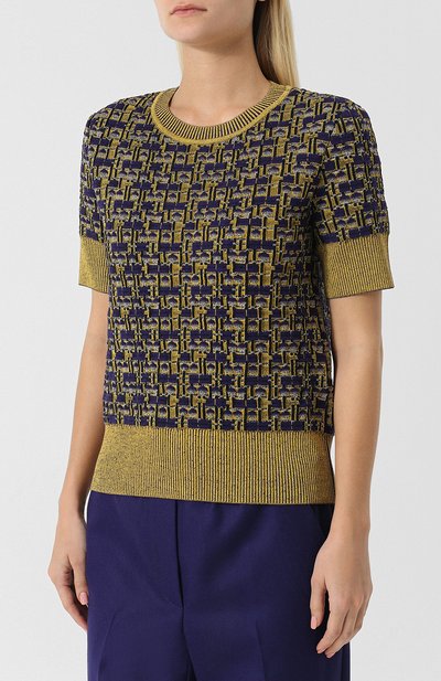 Вязаный топ BOTTEGA VENETA, арт. 504394/VERM0, фото 3