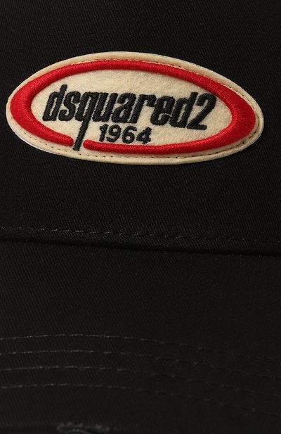 Хлопковая бейсболка DSQUARED2, арт. BCM0647 05C00001, фото 4