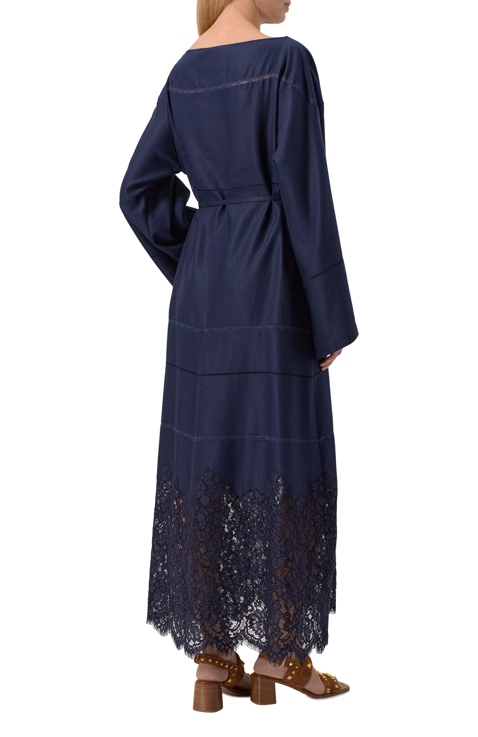 Платье изо льна и шелка MVST, арт. 25E/X2P/0/H021/5546, фото 4