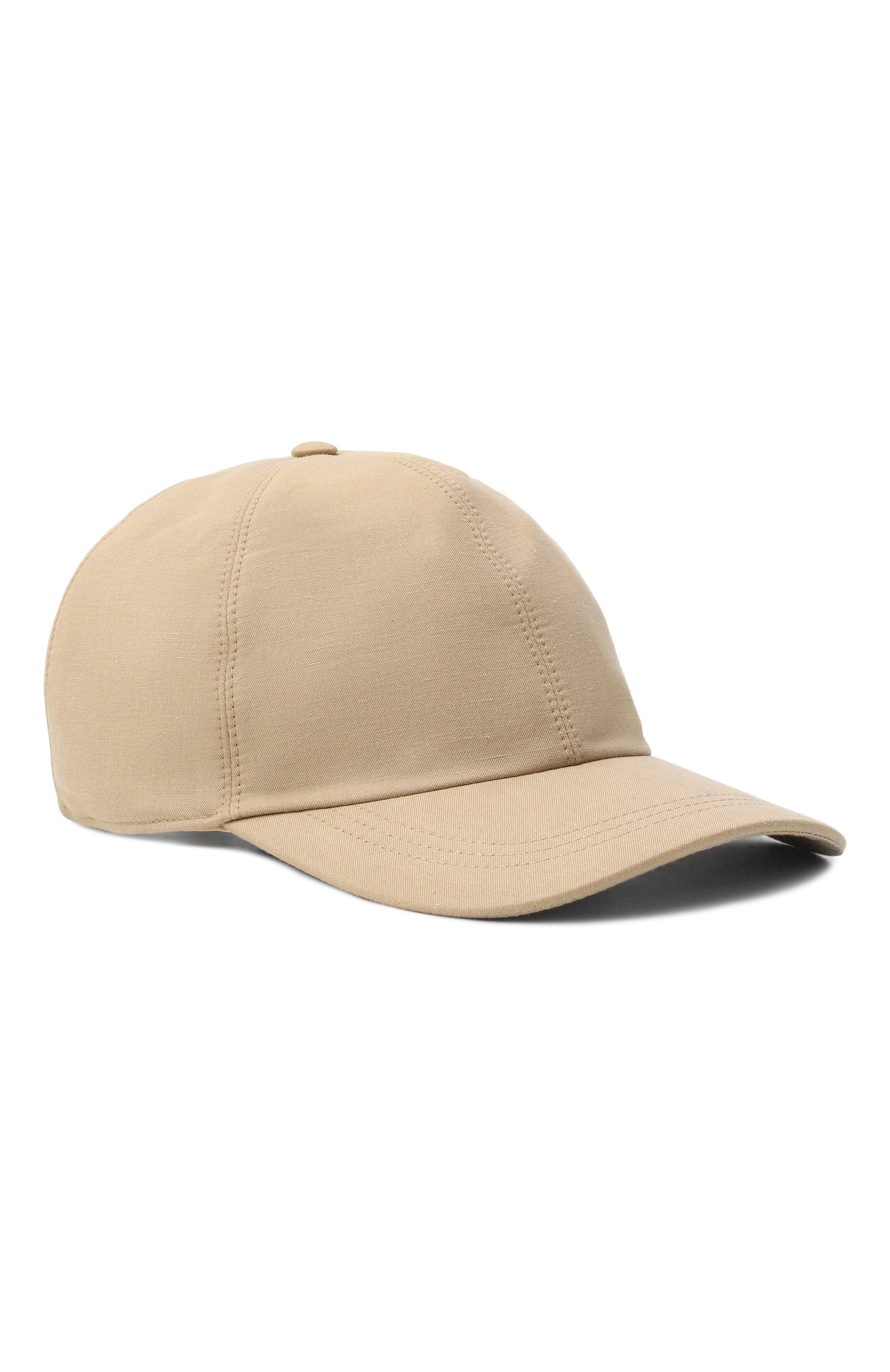 Бейсболка из льна и шелка CANALI, арт. H060/YA00100, фото 1