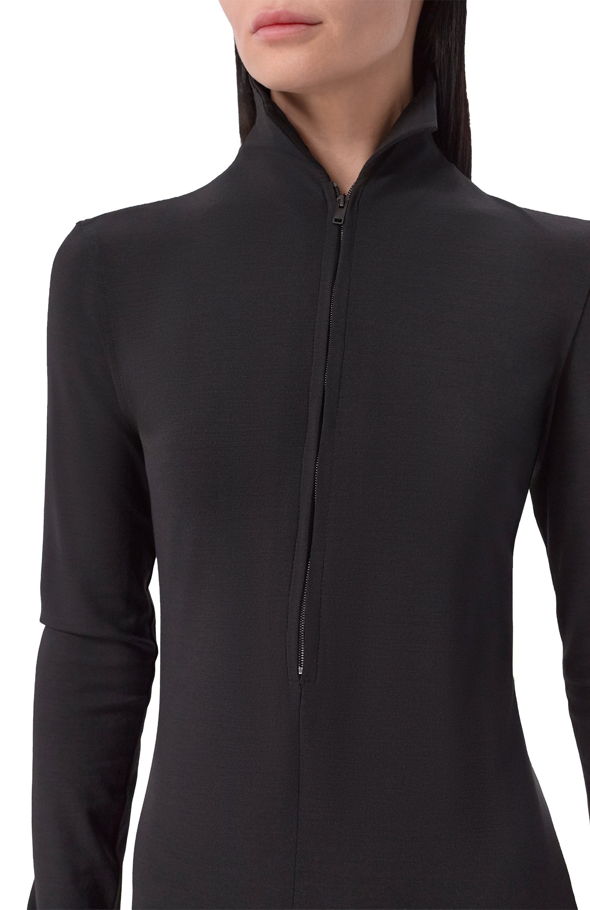 Платье из вискозы и шерсти MUGLER, арт. 26P1R018156029, фото 4