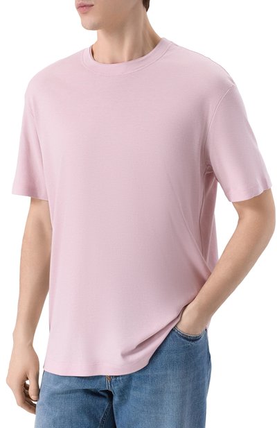 Футболка из хлопка и лиоцелла PAUL&SHARK, арт. 25411026_001, фото 3