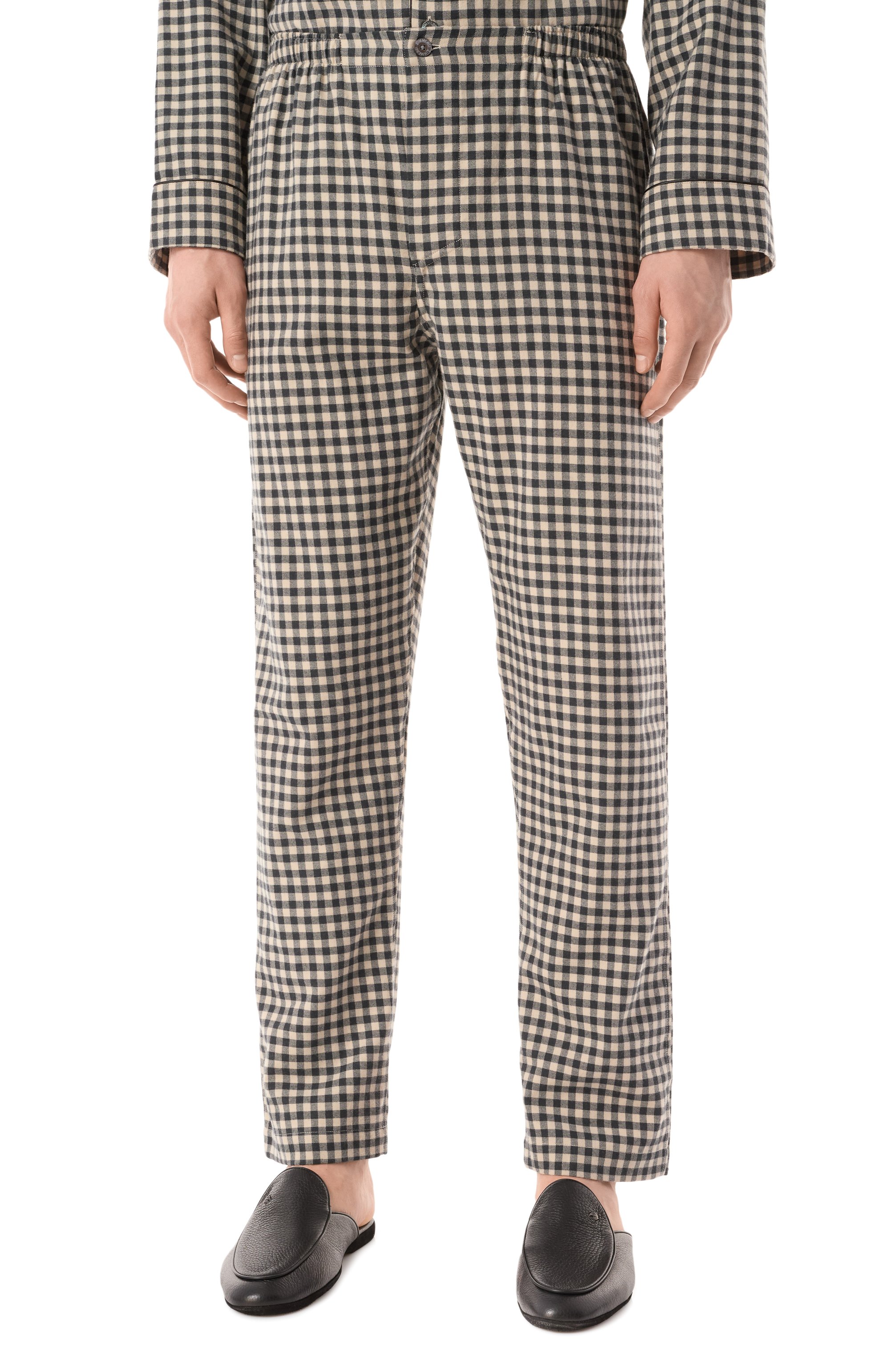 Пижама из хлопка и шерсти ZIMMERLI, арт. 4600-21001, фото 5