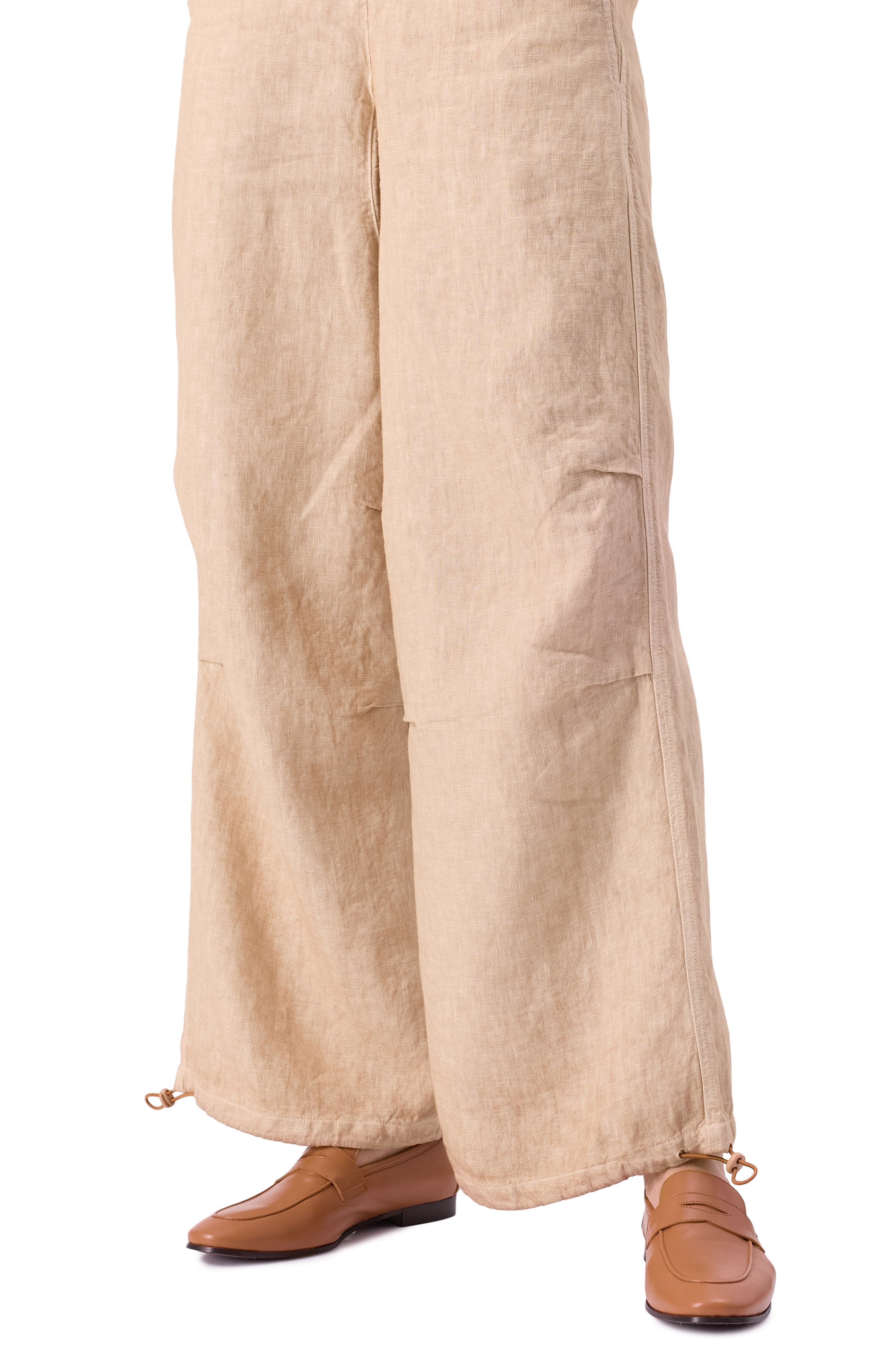 Кожаные пенни-лоферы BOUGEOTTE бежевого цвета по цене 87550 руб., арт. FLS-LEGANA-FNAT, фото 3 Кожаные пенни-лоферы BOUGEOTTE, арт. FLS-LEGANA-FNAT, фото 3