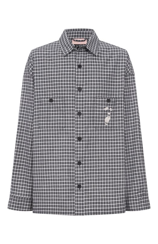 Хлопковая рубашка An Other Date F50DMASI065 Серый F50DMASI065