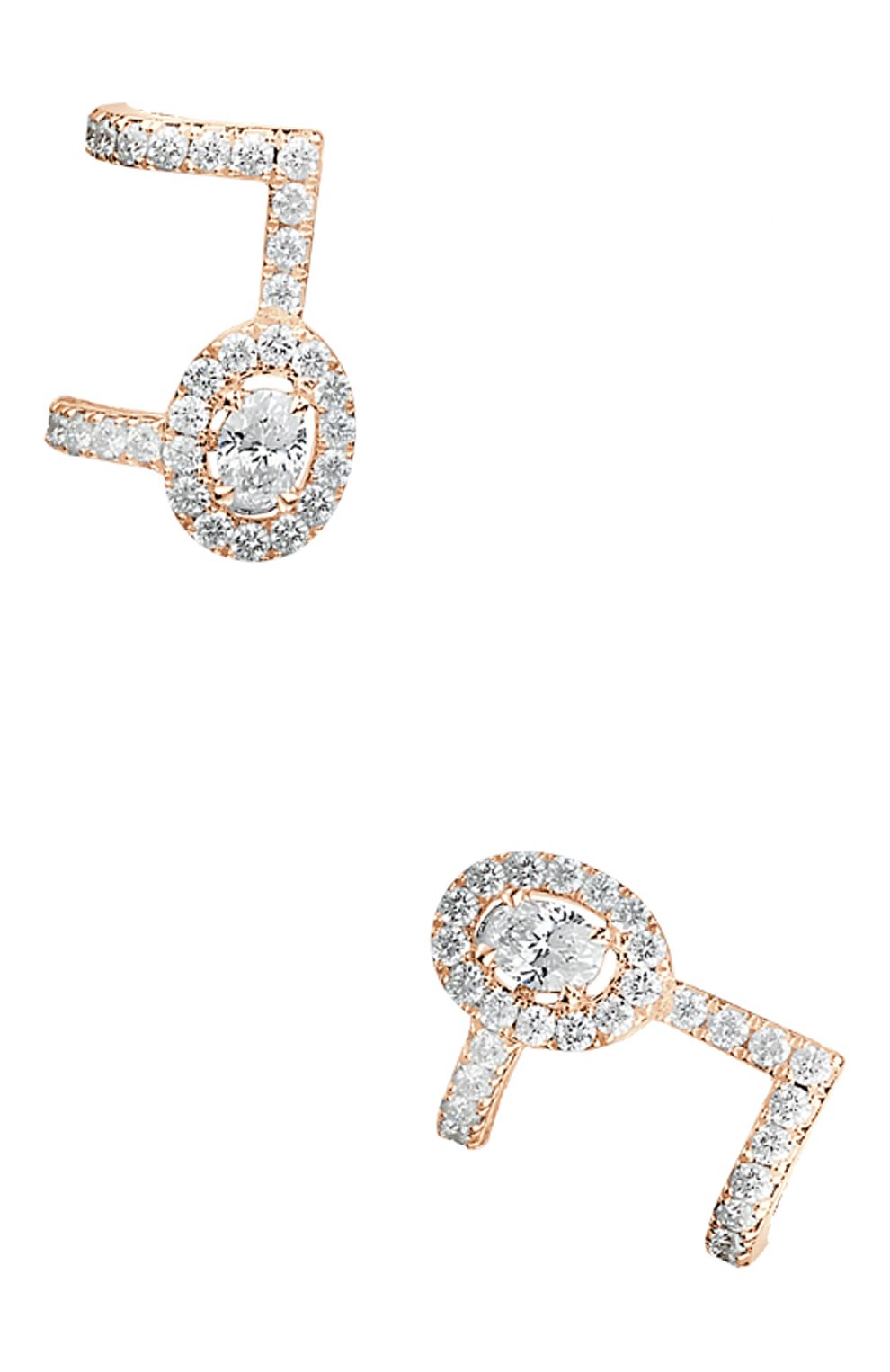 Серьга MESSIKA бесцветного цвета по цене 663000 руб., арт. 05833-PG, фото 1 Серьга MESSIKA, арт. 05833-PG, фото 1