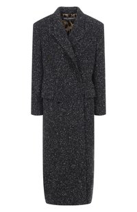 Пальто из шерсти и шелка Dolce & Gabbana