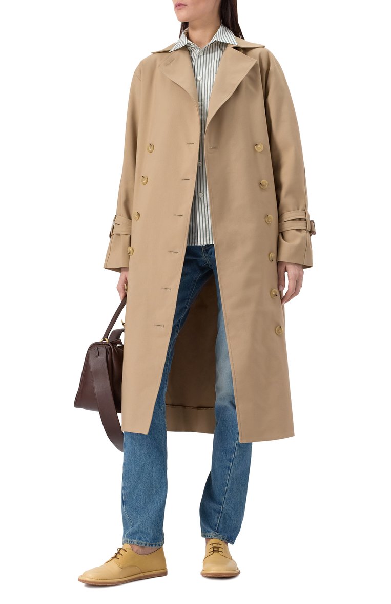 Хлопковая рубашка BURBERRY, арт. 8102550, фото 1