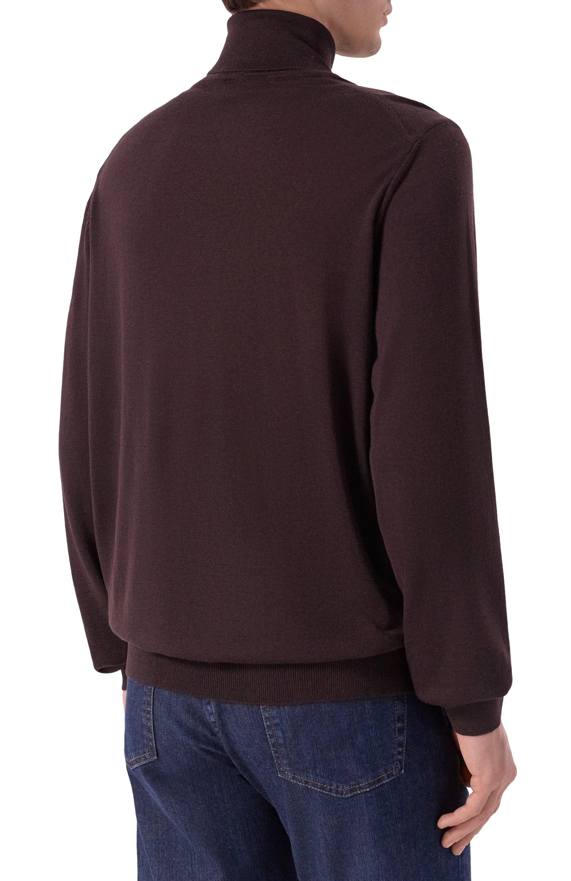 Шерстяная водолазка BOSS, арт. 50468262, фото 4