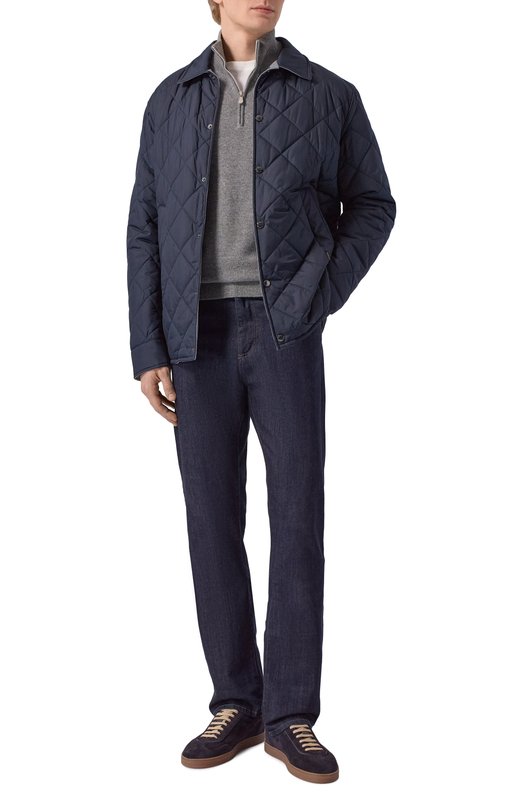 Двусторонняя куртка-рубашка Windsor 13 0RAZI0 10019828/30047982 Синий  13 0RAZI0 10019828/30047982 Фото 2