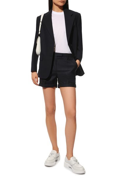 Кожаные лоферы PRADA, арт. 1D246M-ULS-F0009-B050, фото 2