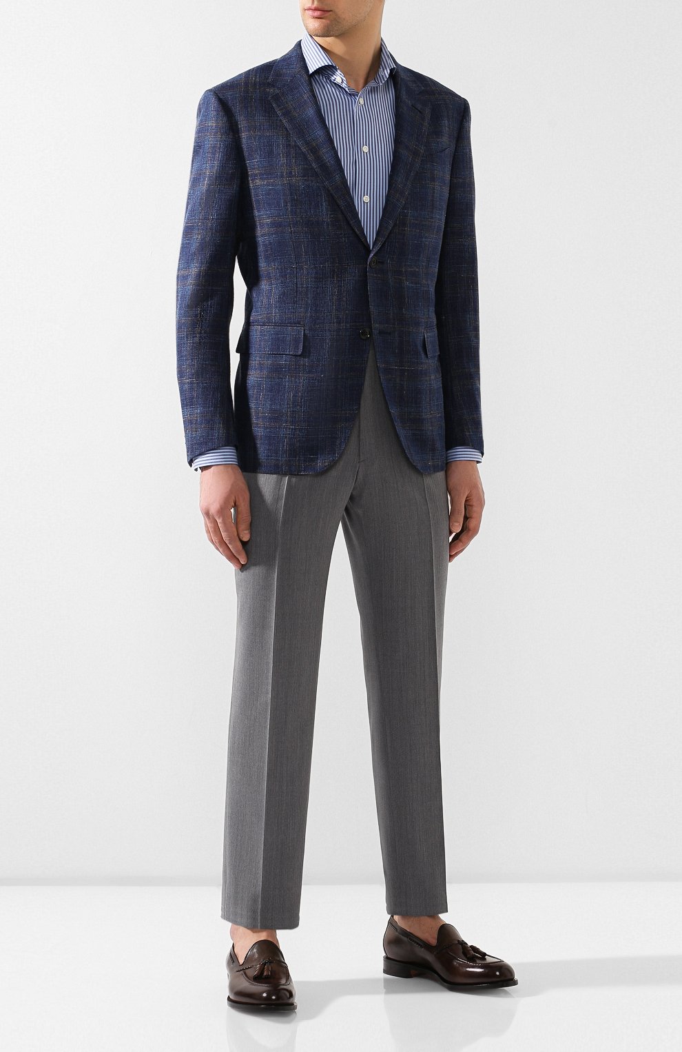 Шерстяные брюки BRIONI, арт. RPL60V/07A9U/TIGULLI0, фото 2