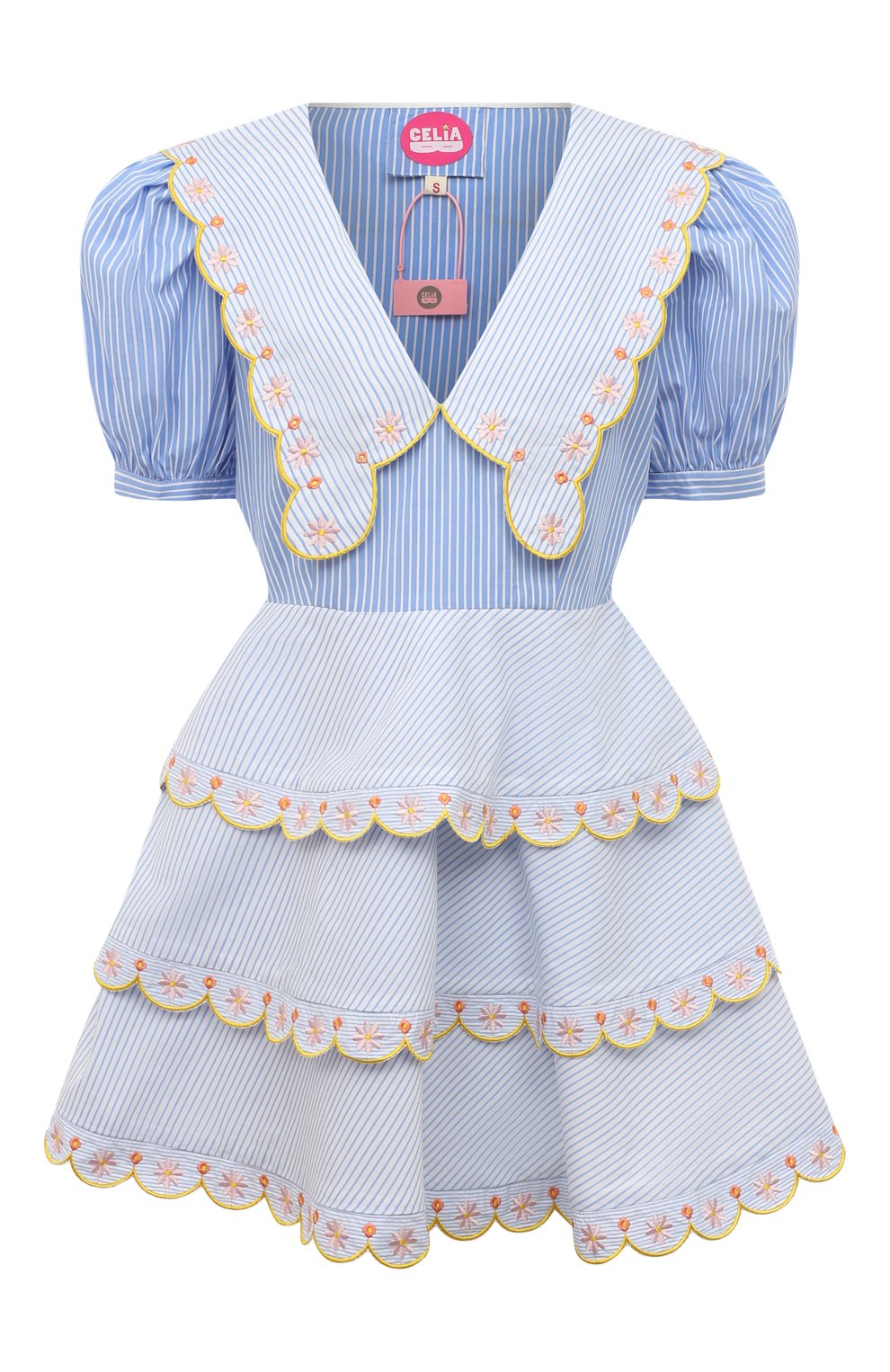 Хлопковое платье CELIAB, арт. SS23-CB-D21, фото 1