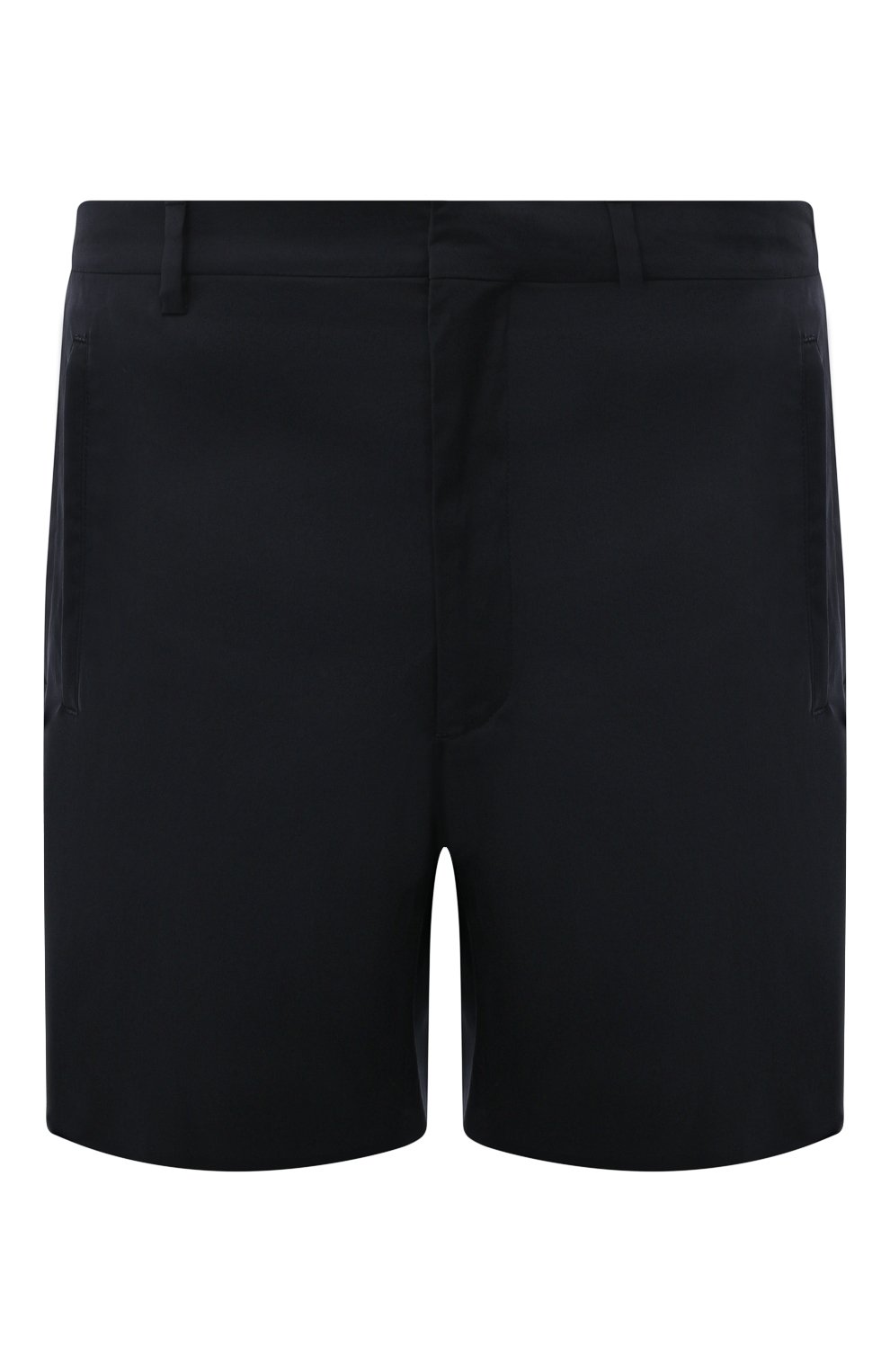 Хлопковые шорты PRADA синего цвета по цене 100000 руб., арт. UP0146-Z21-F0V41-211, фото 1 Хлопковые шорты PRADA, арт. UP0146-Z21-F0V41-211, фото 1