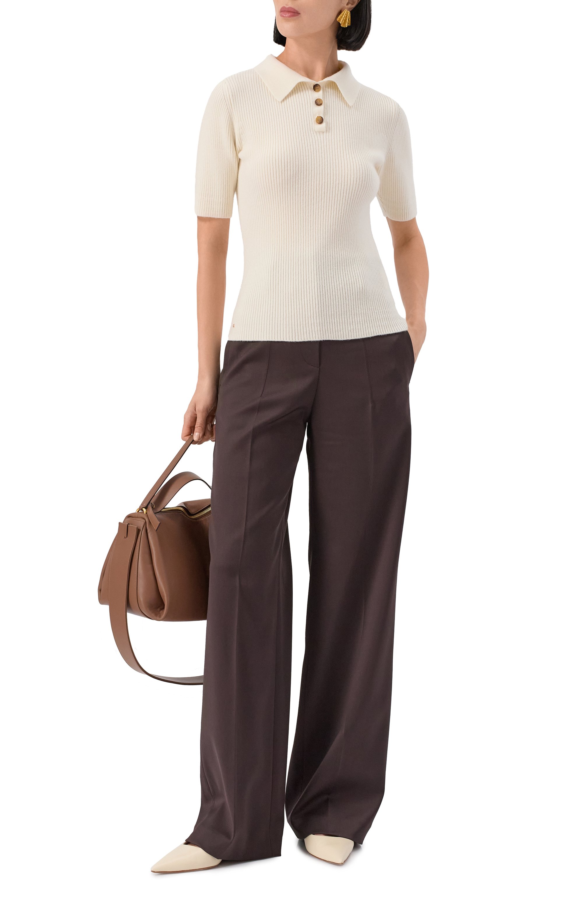 Поло из шерсти и кашемира FREEAGE, арт. W26.JM158.2030.101, фото 2