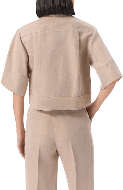 Рубашка изо льна и хлопка BEATRICE .B, арт. 25FE3995CLI0, фото 4