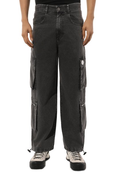 Хлопковые брюки-карго DIEGO VENTURINO, арт. D3W4PNTCRGRIPBASIC, фото 3