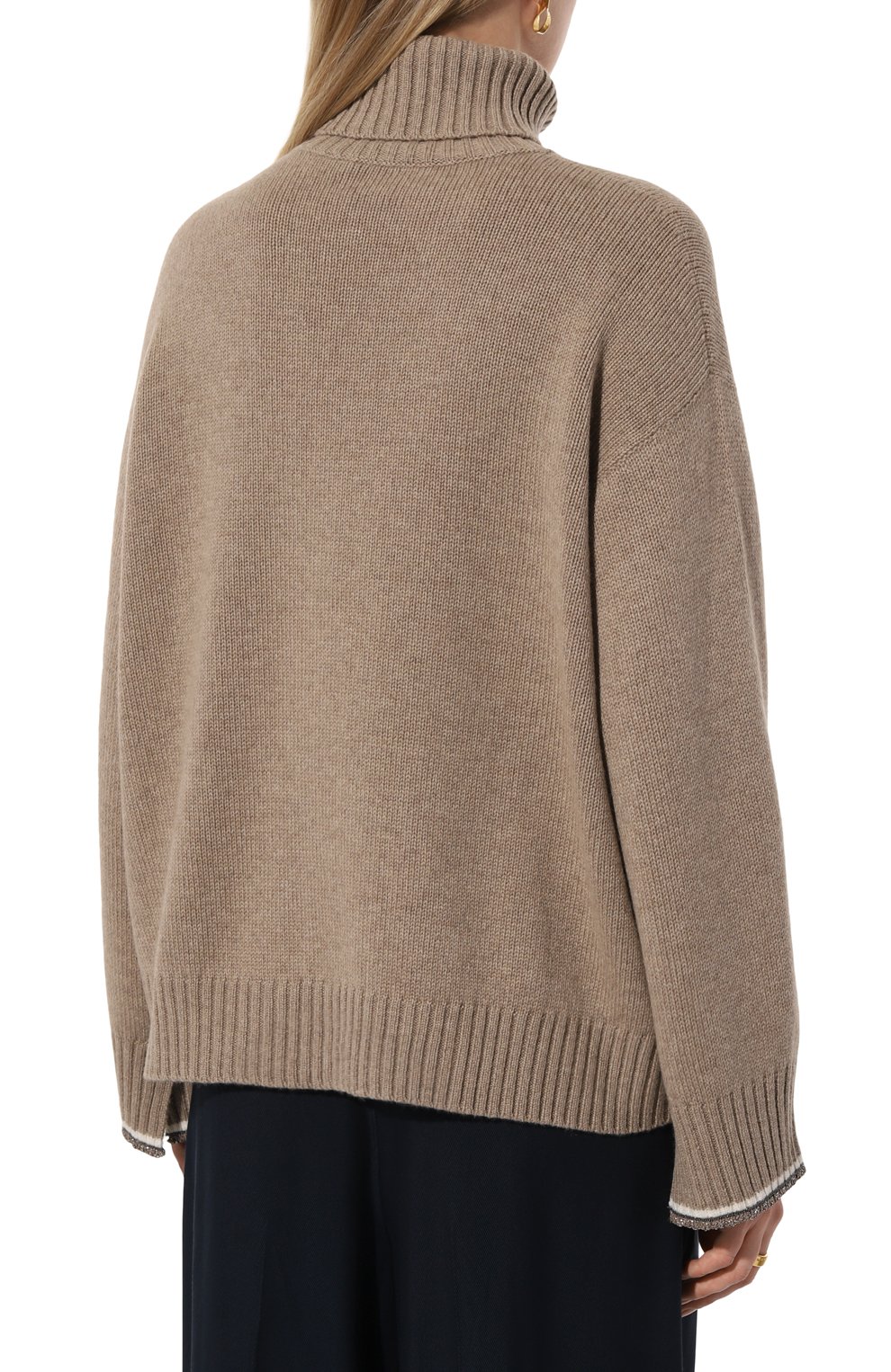 Свитер из шерсти и кашемира BRUNELLO CUCINELLI, арт. M16523403, фото 4