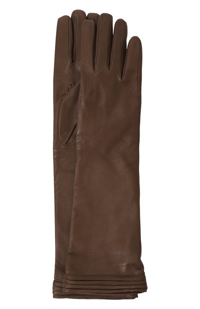 Женские кожаные перчатки KITON, арт. D58906K0533F06