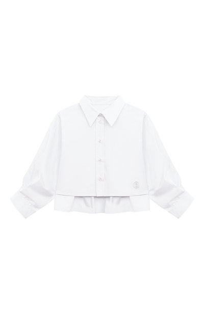 Хлопковая блузка MM6, арт. M60294-MM014, фото 1