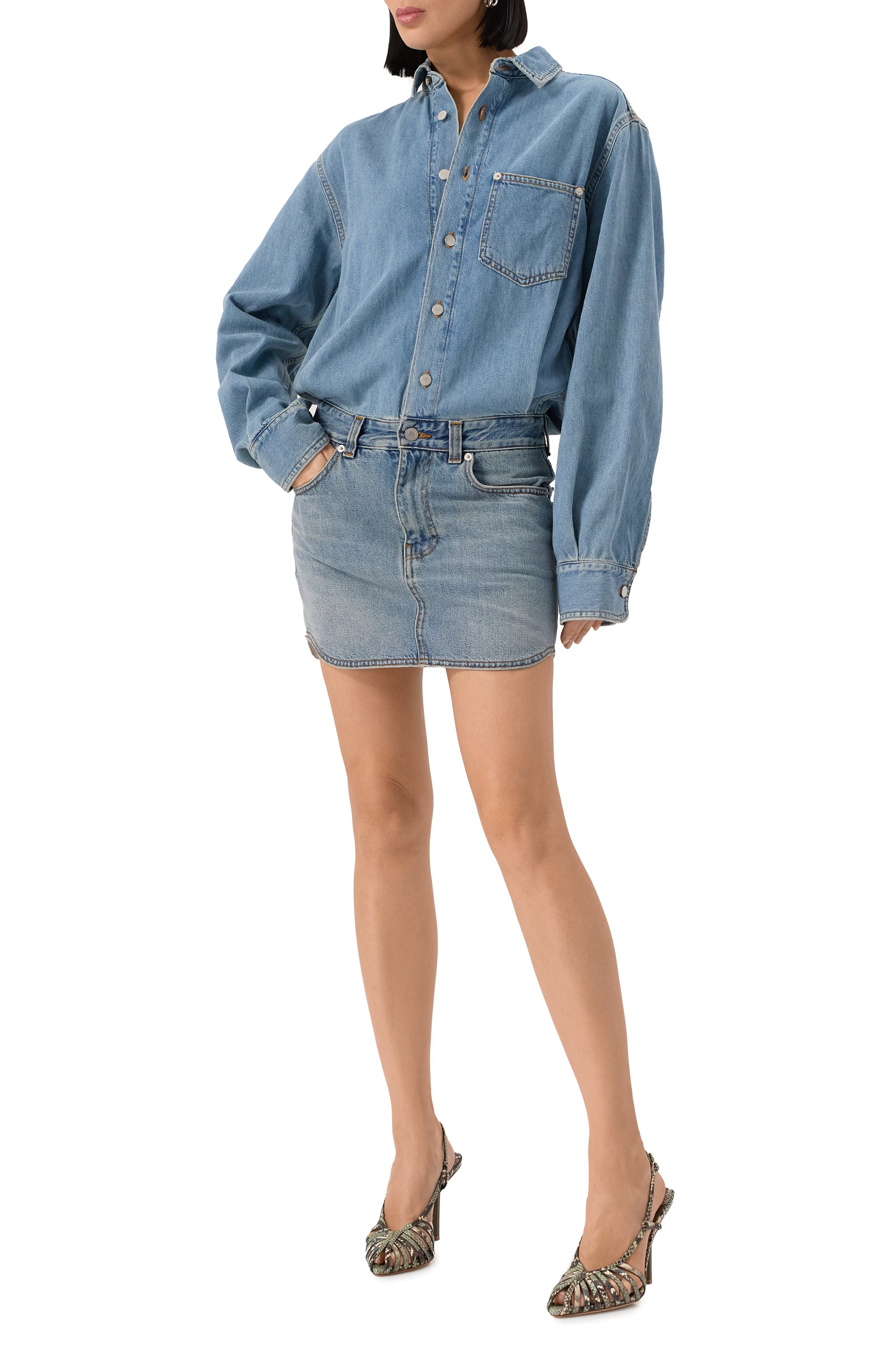 Джинсовое платье HAIKURE, арт. HEW10034DF176L0876, фото 2