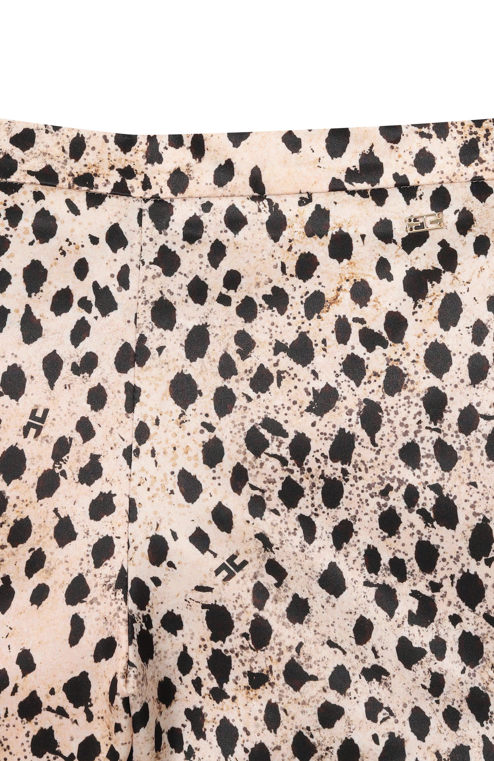 Шорты ELISABETTA FRANCHI LA MIA BAMBINA леопардового цвета по цене 22500 руб., арт. EFBE0860/RAE02, фото 3 Шорты ELISABETTA FRANCHI LA MIA BAMBINA, арт. EFBE0860/RAE02, фото 3