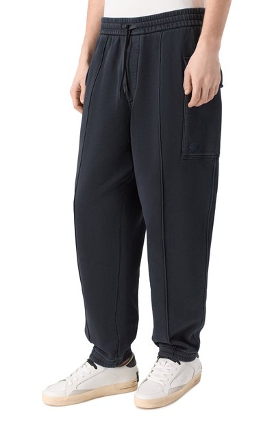 Хлопковые джоггеры EMPORIO ARMANI, арт. EM004864/AF13713, фото 3