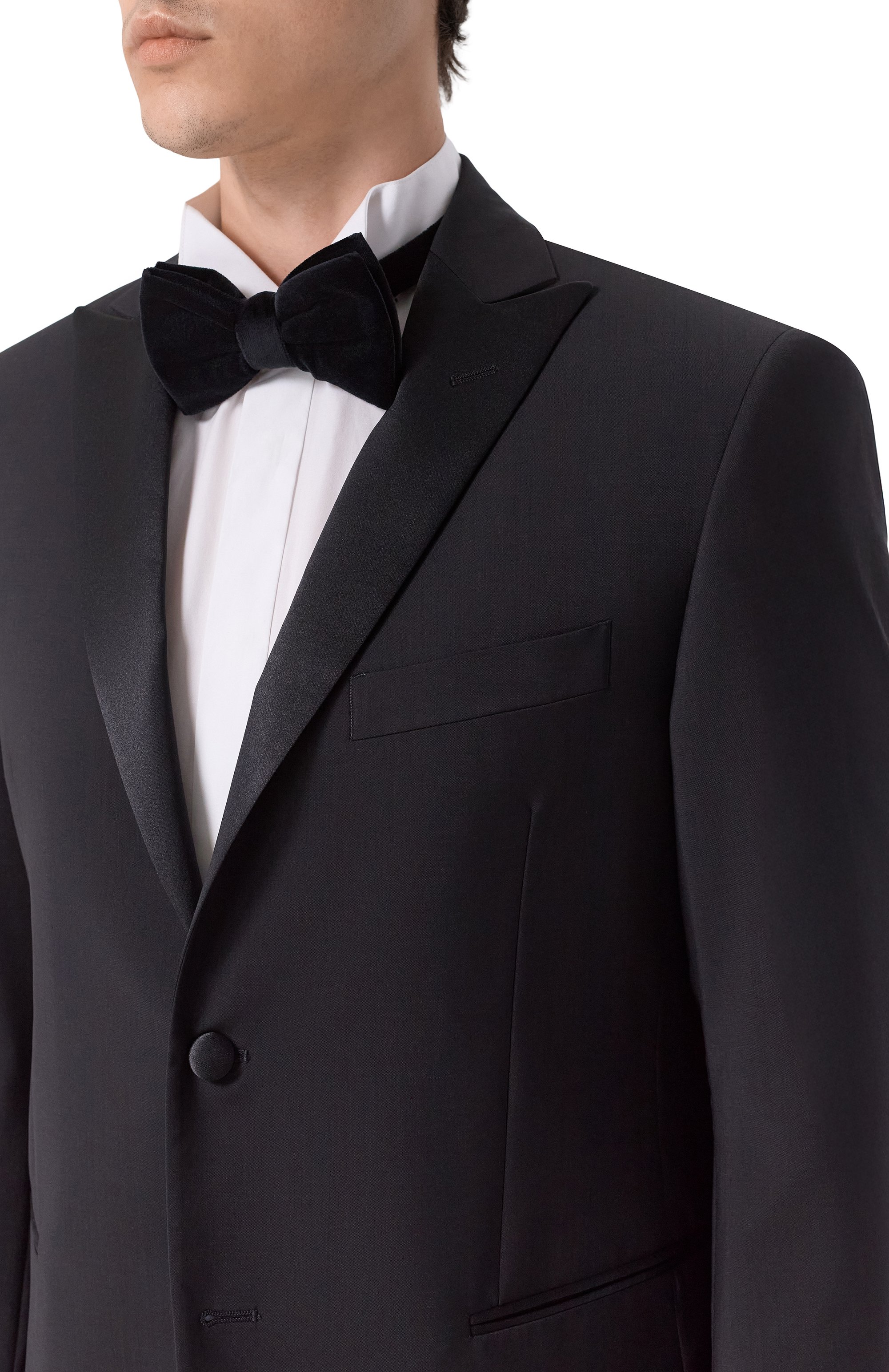 Шерстяной смокинг CORNELIANI, арт. 266T02-2694135_SET, фото 6