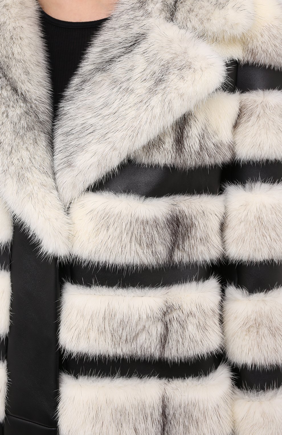 Шуба из меха норки SAINT LAURENT, арт. 626426/Y7XH2, фото 6