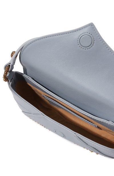 Сумка 520 PINKO голубого цвета по цене 41400 руб., арт. 103764/A1YW, фото 5 Сумка 520 PINKO, арт. 103764/A1YW, фото 5