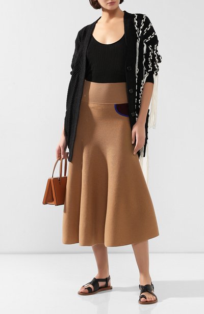 Кашемировая юбка LOEWE, арт. D3295150MC, фото 2