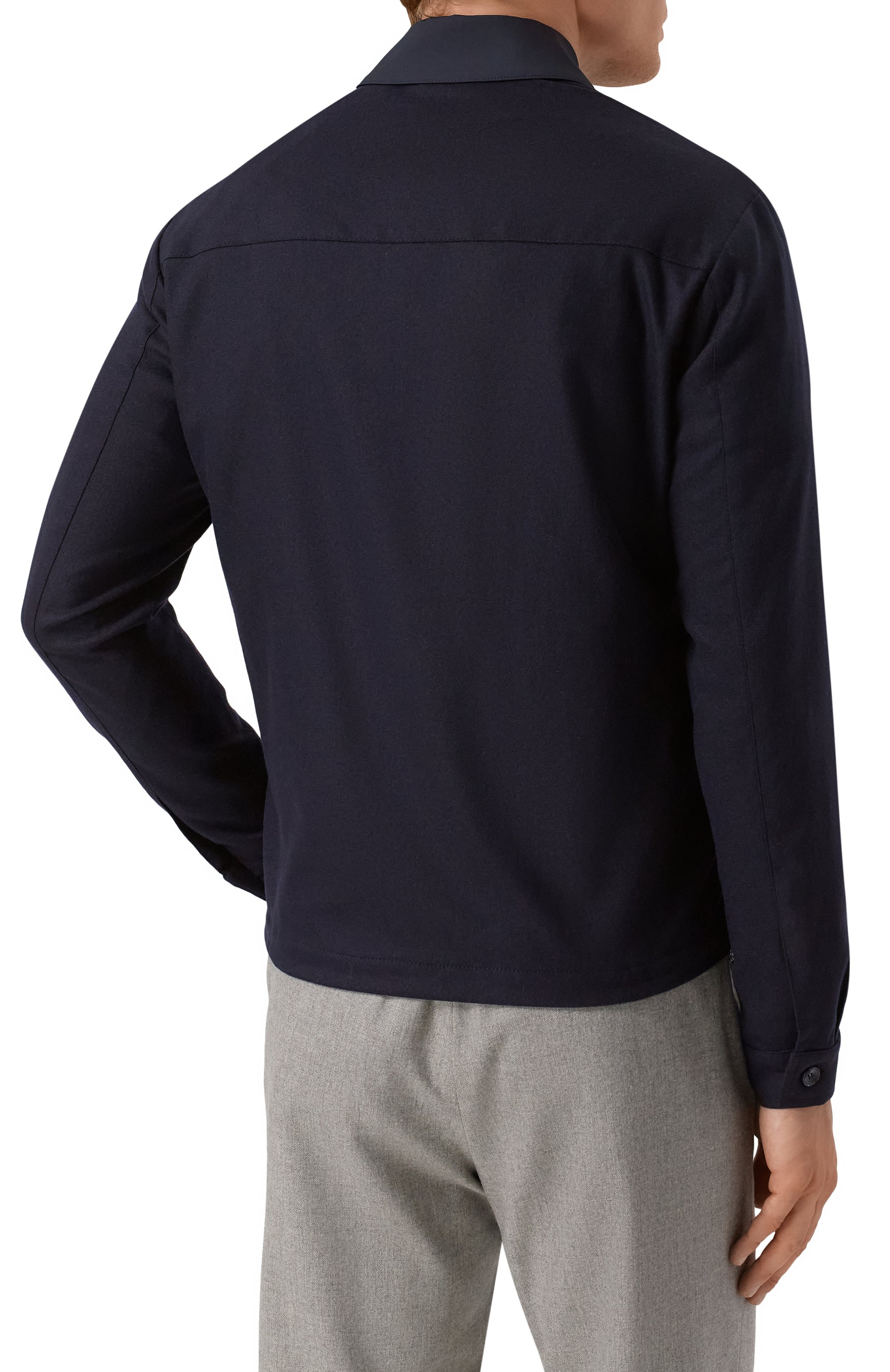 Куртка-рубашка из шерсти и кашемира MARCO PESCAROLO, арт. VENTIDUE/52F29, фото 4