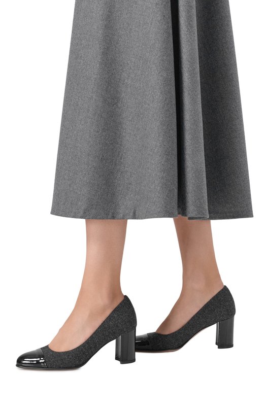 Комбинированные туфли Kiton D60835K0523H02 Серый  D60835K0523H02 Фото 3
