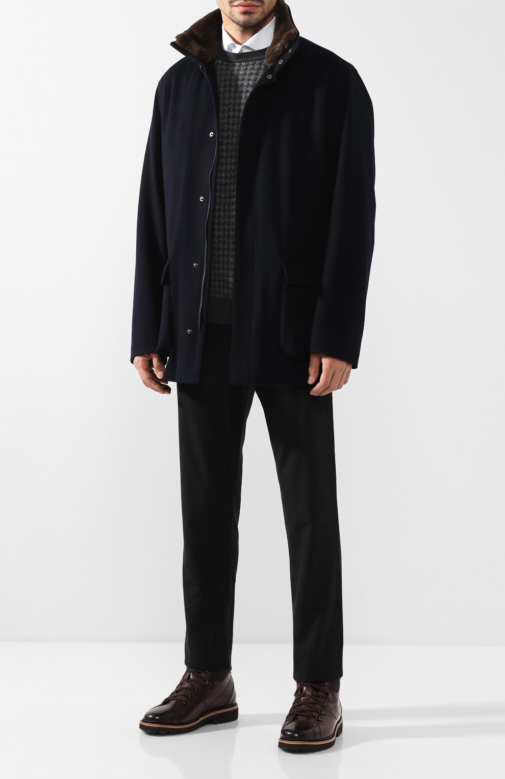 Куртка winter voyager из шерсти викуньи с подкладкой из меха норки LORO PIANA, арт. FAD7334/VVIC, фото 2