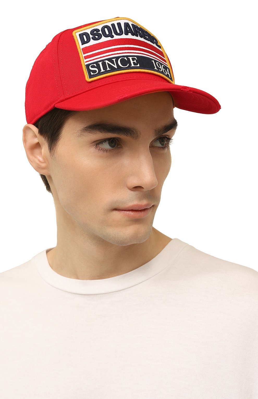 Хлопковая бейсболка DSQUARED2, арт. BCM0516 05C00001, фото 2