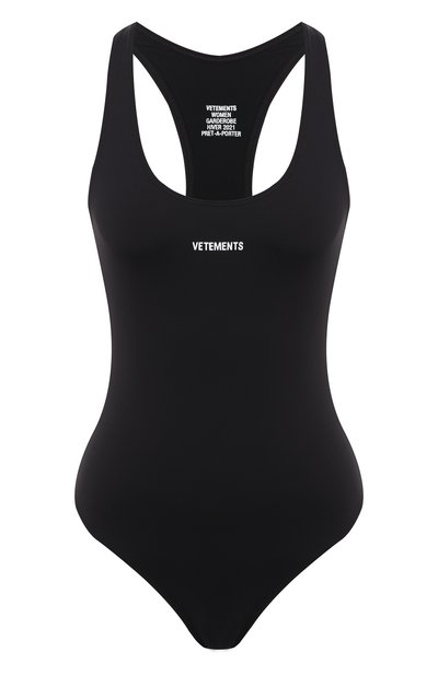 Женский слитный купальник VETEMENTS, арт. WAH21TR289 1332/BLACK