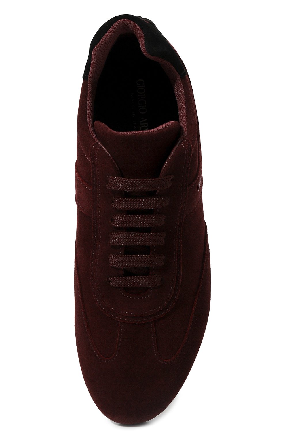 Замшевые кроссовки tenis GIORGIO ARMANI, арт. X1X042/XR256, фото 6