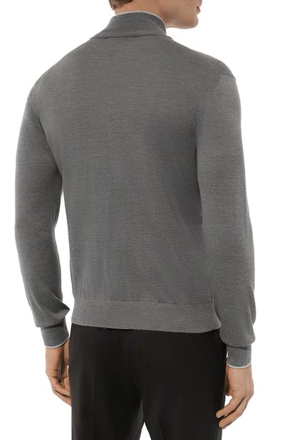 Кардиган из шелка и хлопка GRAN SASSO серого цвета по цене 37200 руб., арт. 43151/16290, фото 4 Кардиган из шелка и хлопка GRAN SASSO, арт. 43151/16290, фото 4